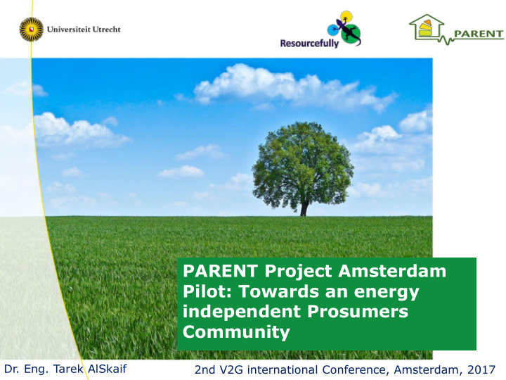 parent project amsterdam pilot towards an energy
