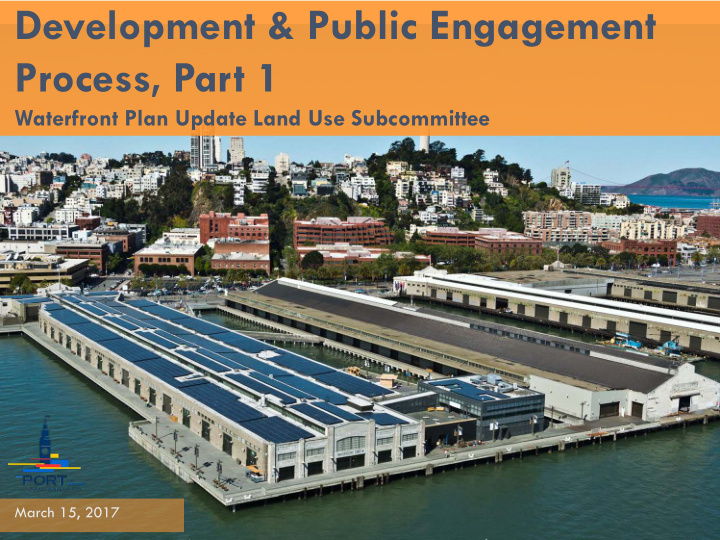 development public engagement process part 1
