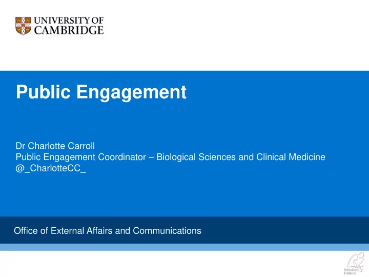 public engagement