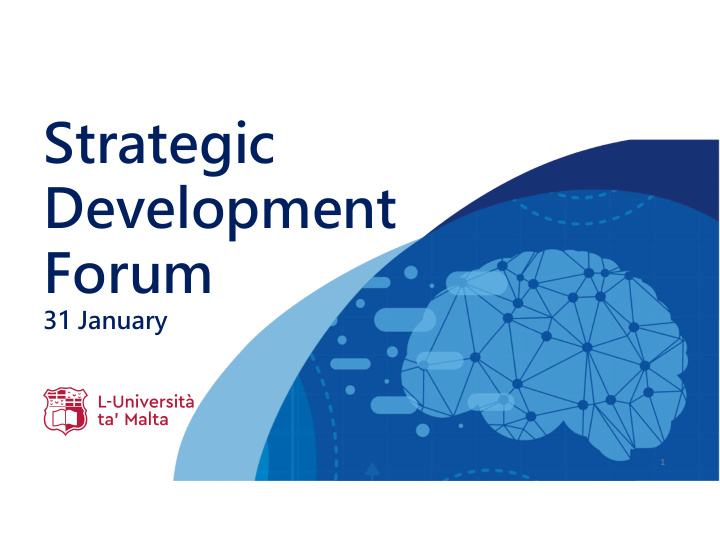 strategic development forum