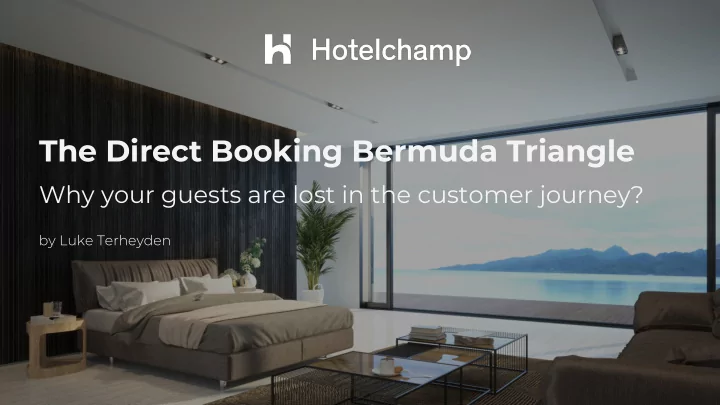 the direct booking bermuda triangle why your guests are