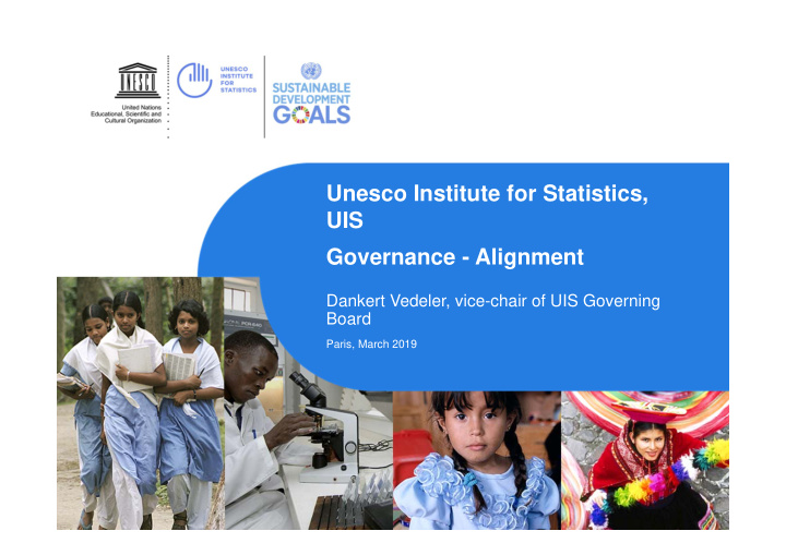 unesco institute for statistics uis governance alignment