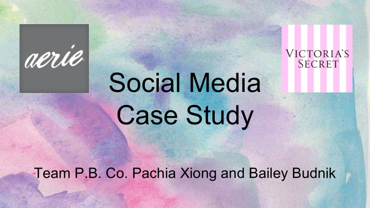 social media case study