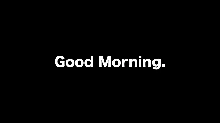good morning remix remix