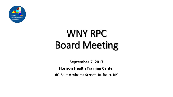 wny rpc rpc bo board m meeting