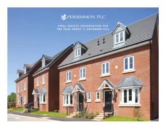 55  Agenda  Results Presentation 27 February 2017  Page  Presented by  Chairmans overview  1