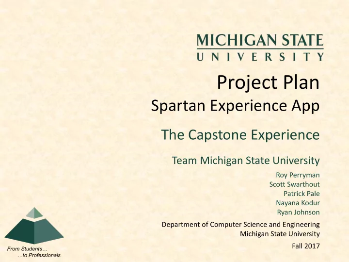 project plan