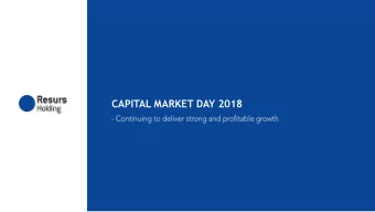 CAPITAL MARKET DAY 2018  AGENDA  2  WHO WE ARE  40 YEARS OF STRONG AND  PROFITABLE GROWTH    We