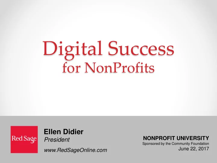 digital success