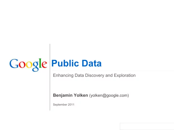public data