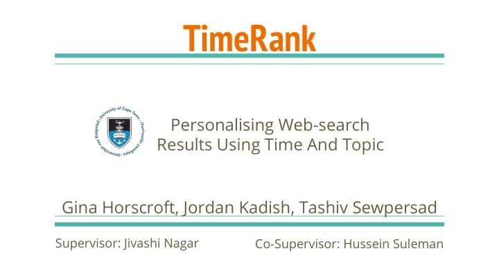 timerank