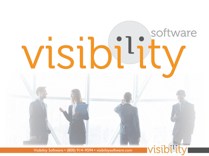 visibility software 800 914 9594 visibilitysoftware com