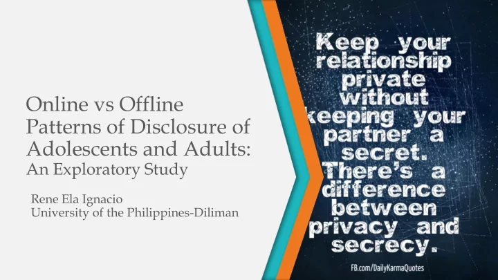 online vs offline