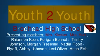 Who We Are  We are a st udent  empowerment  group f ocused on making posit ive changes in  our