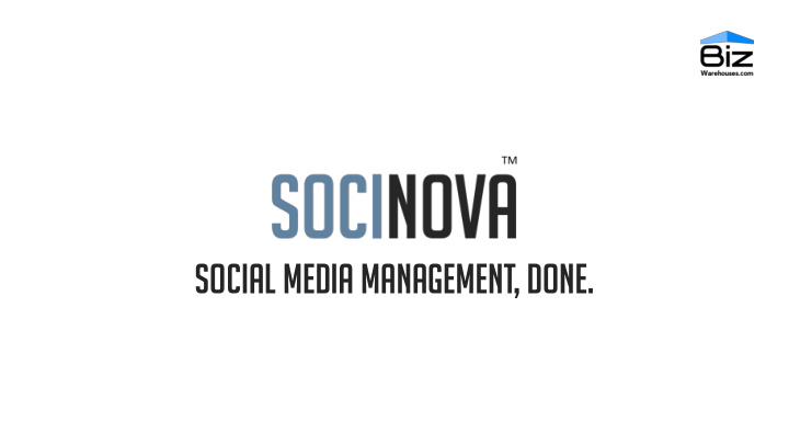 social media management done what we do