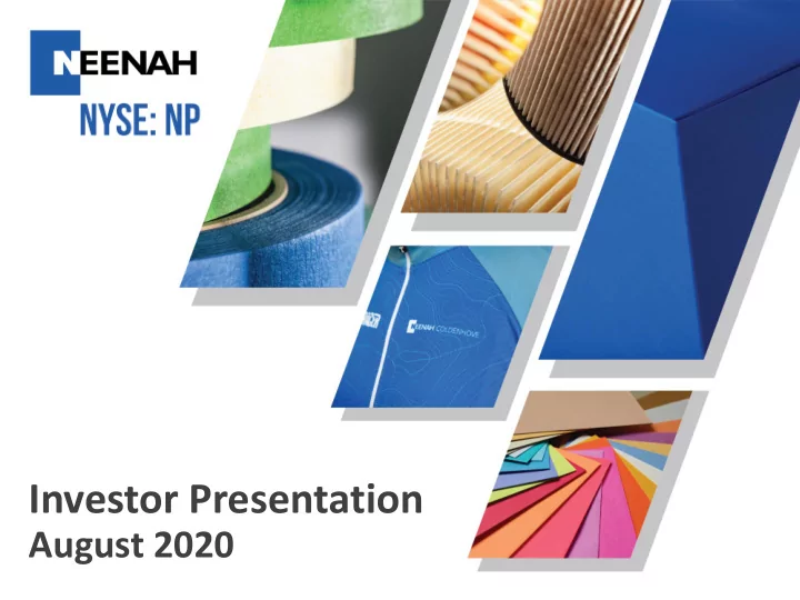 investor presentation