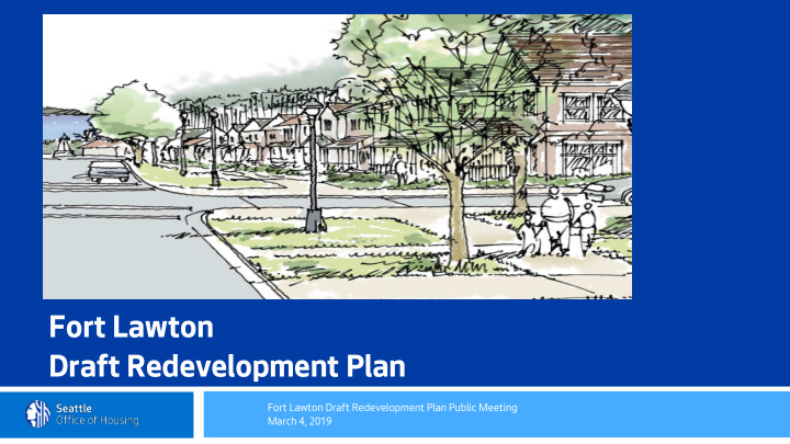 fort lawton draft redevelopment plan