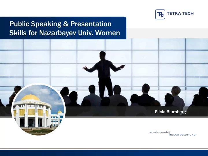 public speaking amp presentation skills for nazarbayev