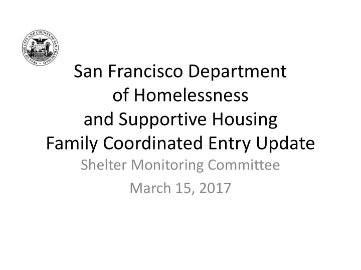 san francisco department
