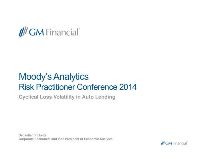 moody s analytics