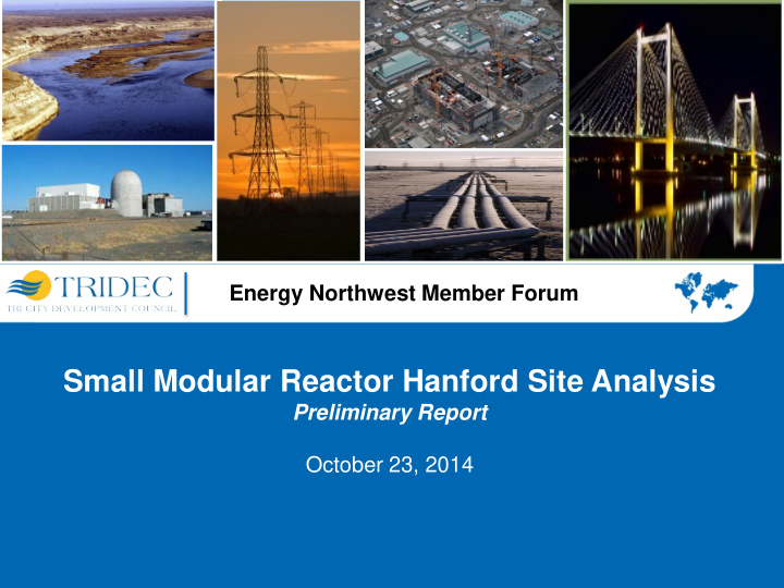 small modular reactor hanford site analysis