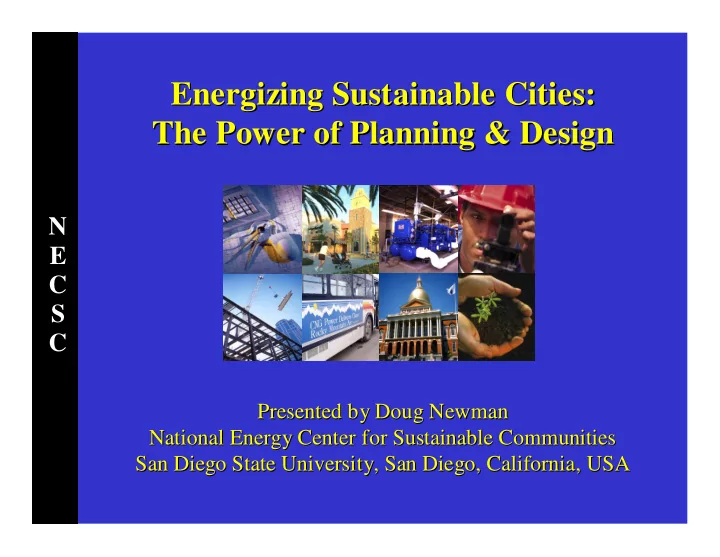 energizing sustainable cities energizing sustainable