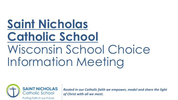 saint nicholas catholic school wisconsin school choice