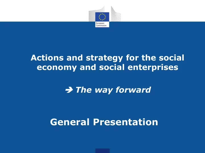 general presentation the legacy communication on a social