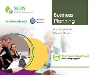 Don Macdonald  Charles Oham  General aim of the course  This course is designed to  provide you