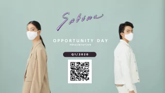 O P P O R T U N I T Y D A Y  P R E S E N T A T I O N  Q 1 / 2 0 2 0  27. 02. 2020  N   W  N   W