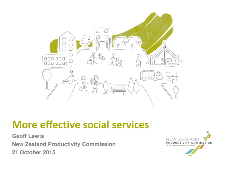 more effective social services