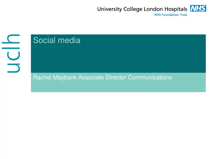 social media
