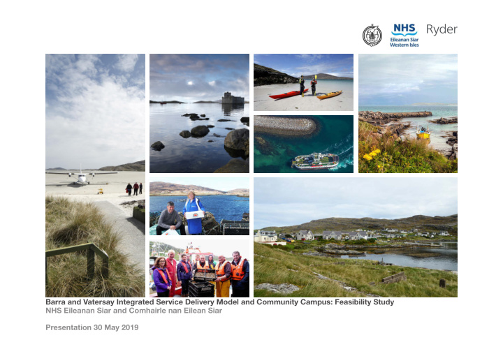 barra and vatersay integrated service delivery model and