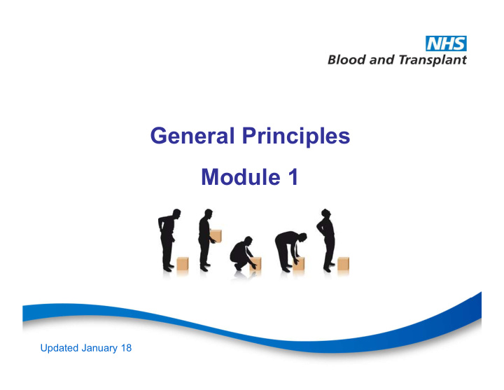 general principles module 1