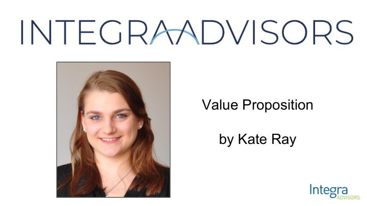 value proposition by kate ray using social media for lead
