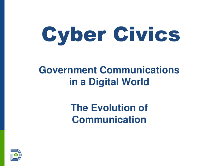 cyber civics