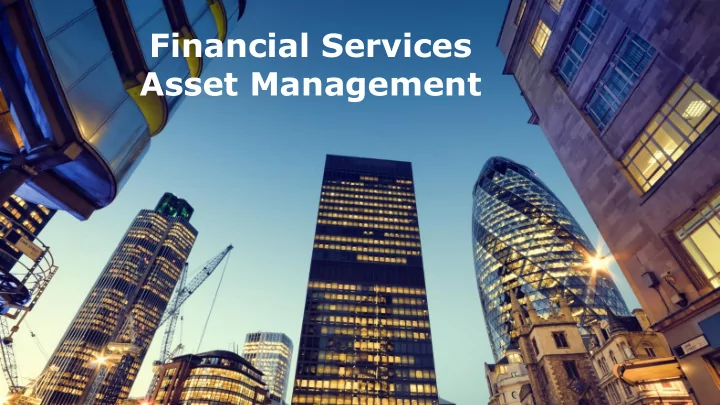 financial services