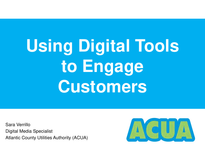 using digital tools to engage customers