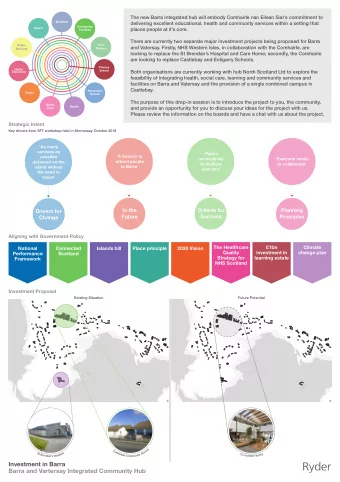 Investment in Barra  attract people  possible  delivered on the  island without  the need to