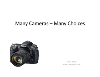 Kevin  Rabito    www.KevinRabito.com    All  Types  of  Cameras    There