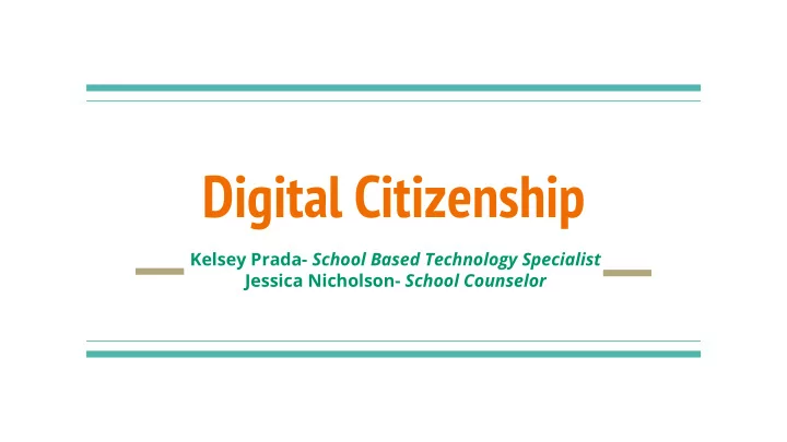 digital citizenship