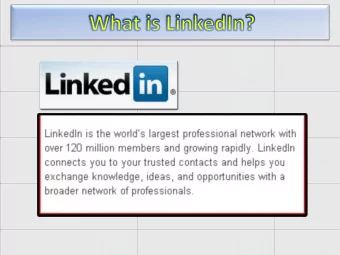 What is LinkedIn?  Which one is not  like the others?  Title: Social Networking vs. Social Media