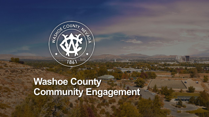 washoe county community engagement gathered commissioner