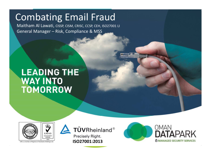 combating email fraud