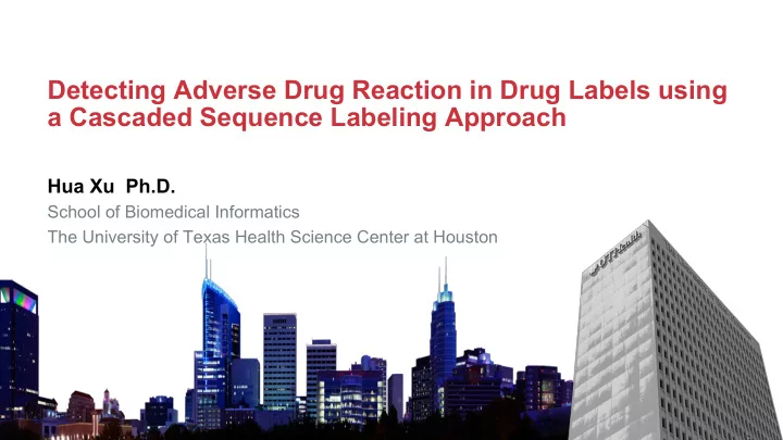 a cascaded sequence labeling approach