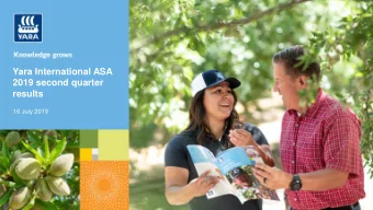 results  16 July 2019  Safety is our first priority  TRI  12M rolling  Ensuring a safe workplace