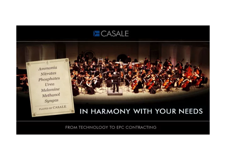 casale 95 years of history