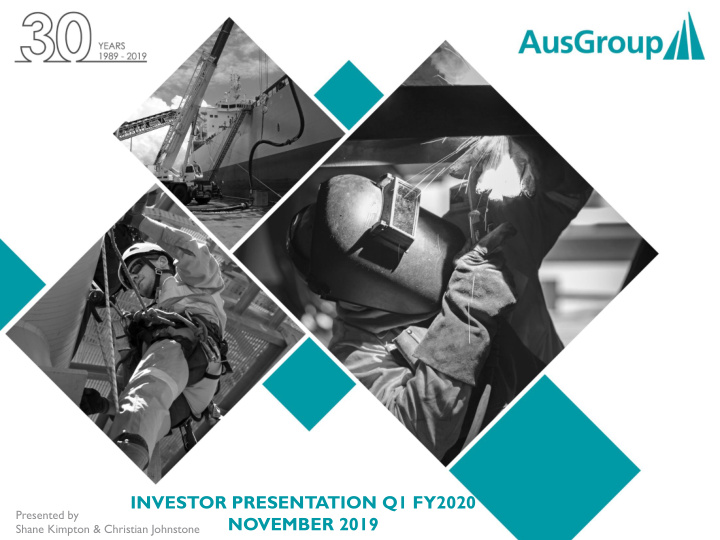 investor presentation q1 fy2020