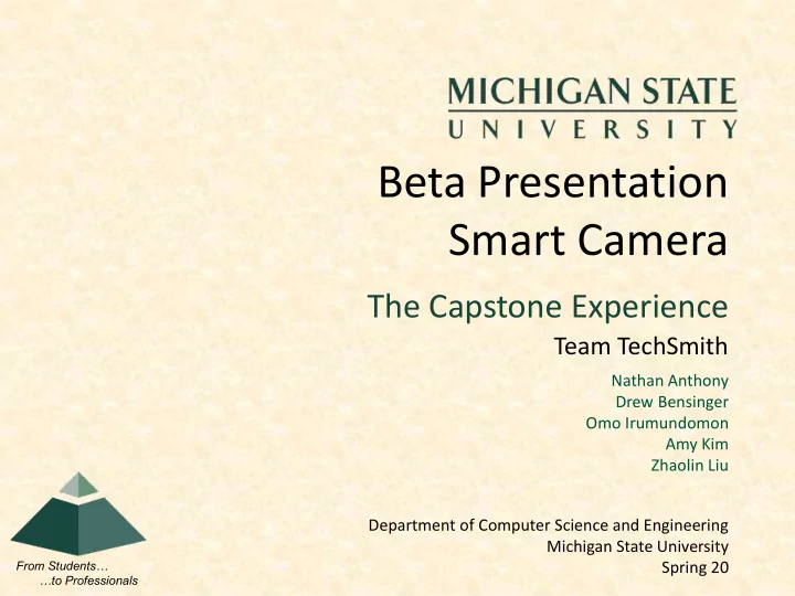 beta presentation