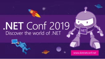 www.dotnetconf.net  Client  Backend  http://..  gRPC  gRPC  ASP.NET Core  Blazor  MVC / Razor Pages